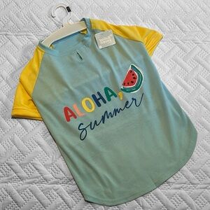 New! tails & noses Summer Dog T-shirt
